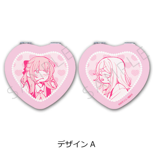 『恋せよまやかし天使ども』コンパクトミラー(ハート) デザインA